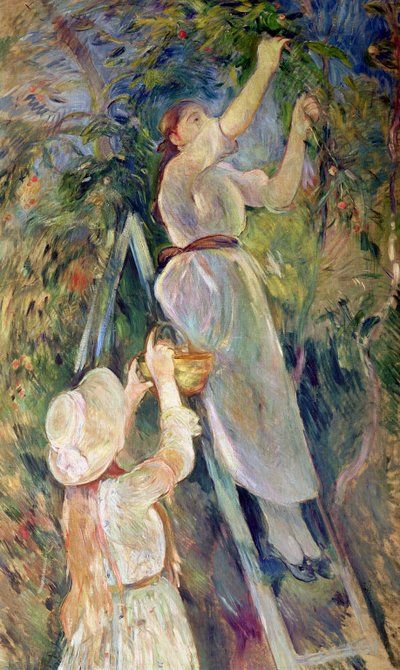 Der Kirschpflücker von Berthe Morisot